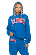 ATLANTA BRAVES 2026 RELAXED PULLOVER HOODIE - ADVENTURE BLUE