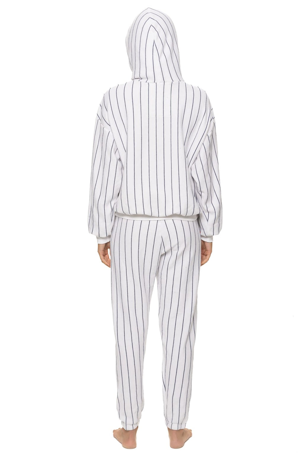 NEW YORK YANKEES PINSTRIPE 2026 SWEATPANTS - WHITE NAVY