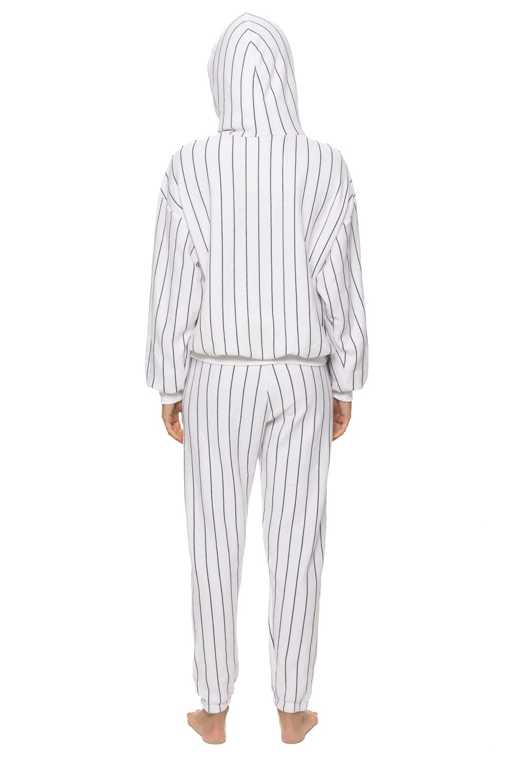 NEW YORK YANKEES PINSTRIPE 2026 SWEATPANTS - WHITE NAVY