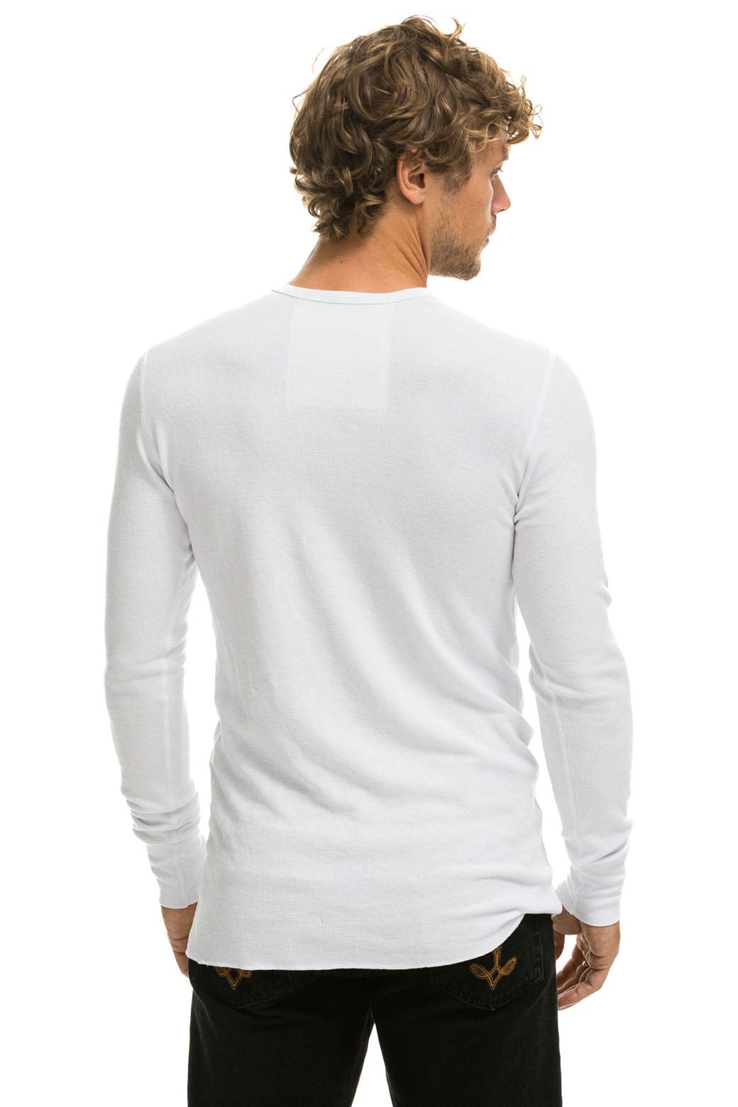 AVIATOR NATION BROOKLYN THERMAL - WHITE