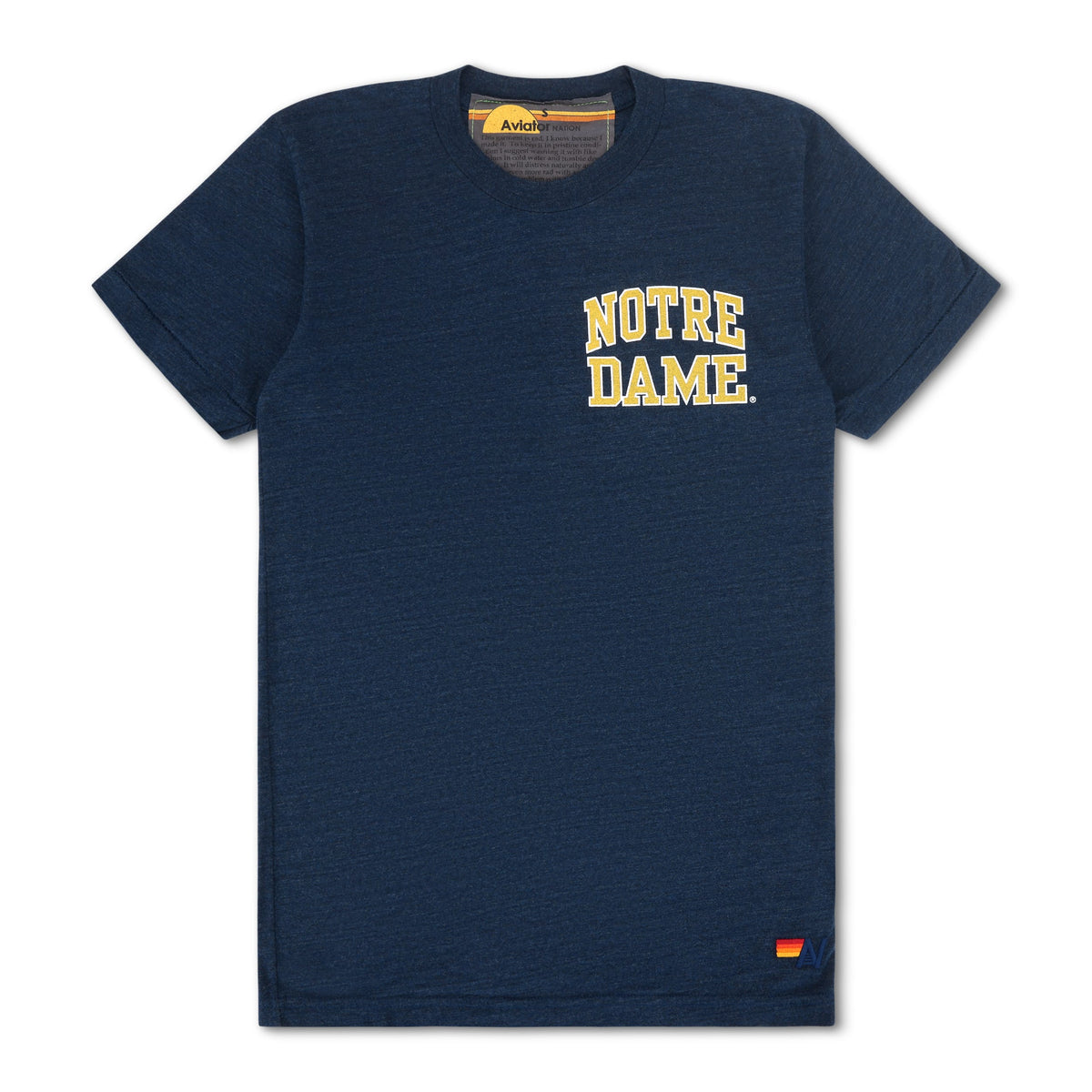 NOTRE DAME 2026 CREW TEE SHIRT - NAVY