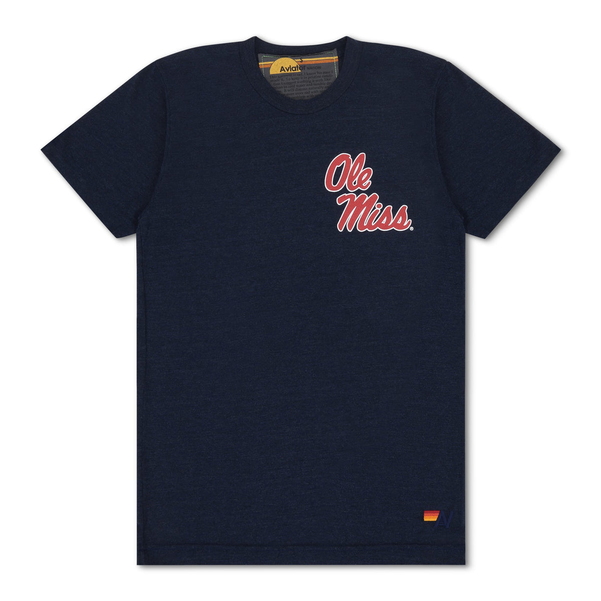 OLE MISS 2026 CREW TEE SHIRT - NAVY