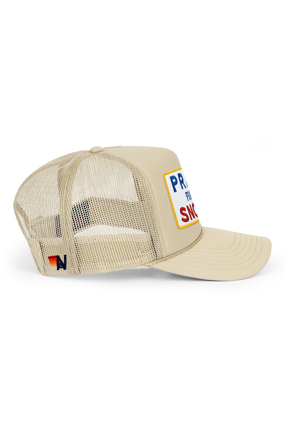 PRAY FOR SNOW VINTAGE TRUCKER HAT