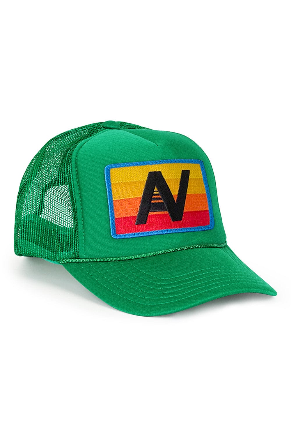 KIDS LOGO RAINBOW VINTAGE FOAM TRUCKER HAT