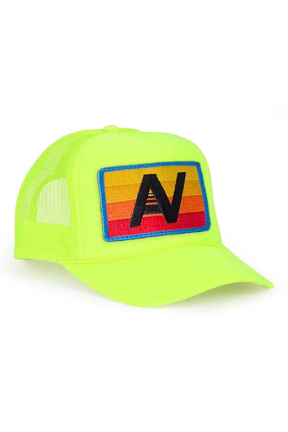 KIDS LOGO RAINBOW VINTAGE FOAM TRUCKER HAT