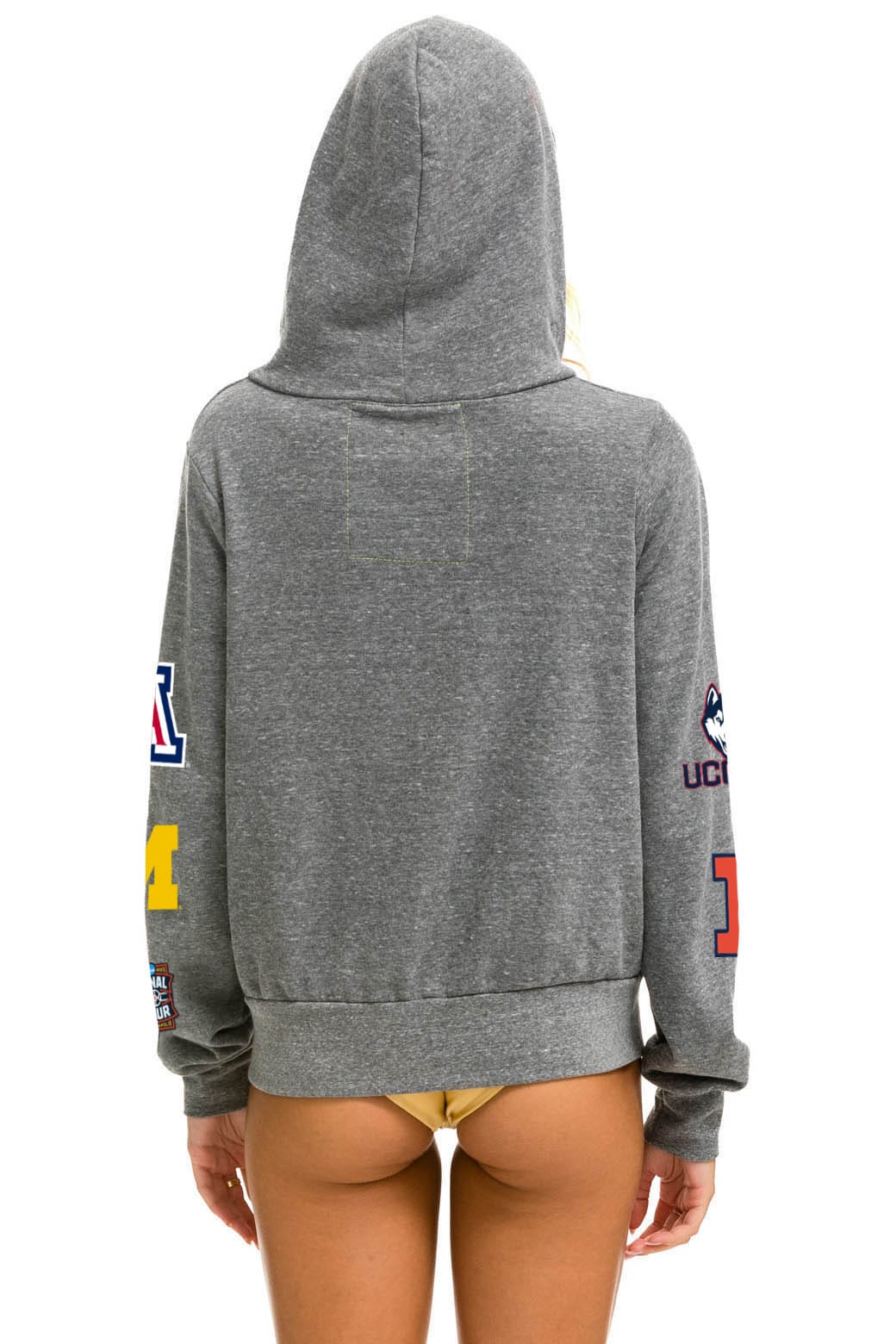 FINAL FOUR INDIANAPOLIS 2026 ZIP HOODIE - HEATHER GREY