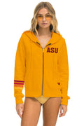 ASU FORK EM DEVILS ZIP HOODIE - GOLD