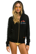 JAZZ ASPEN SNOWMASS 2025 ZIP HOODIE - BLACK