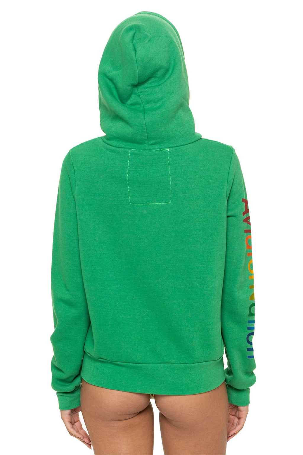 AVIATOR NATION VENICE ZIP HOODIE - KELLY GREEN