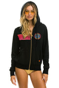 ZAC BROWN BAND 2025 ZIP HOODIE - BLACK
