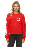 BOSTON RED SOX 2026 RELAXED CREW SWEATSHIRT - RED