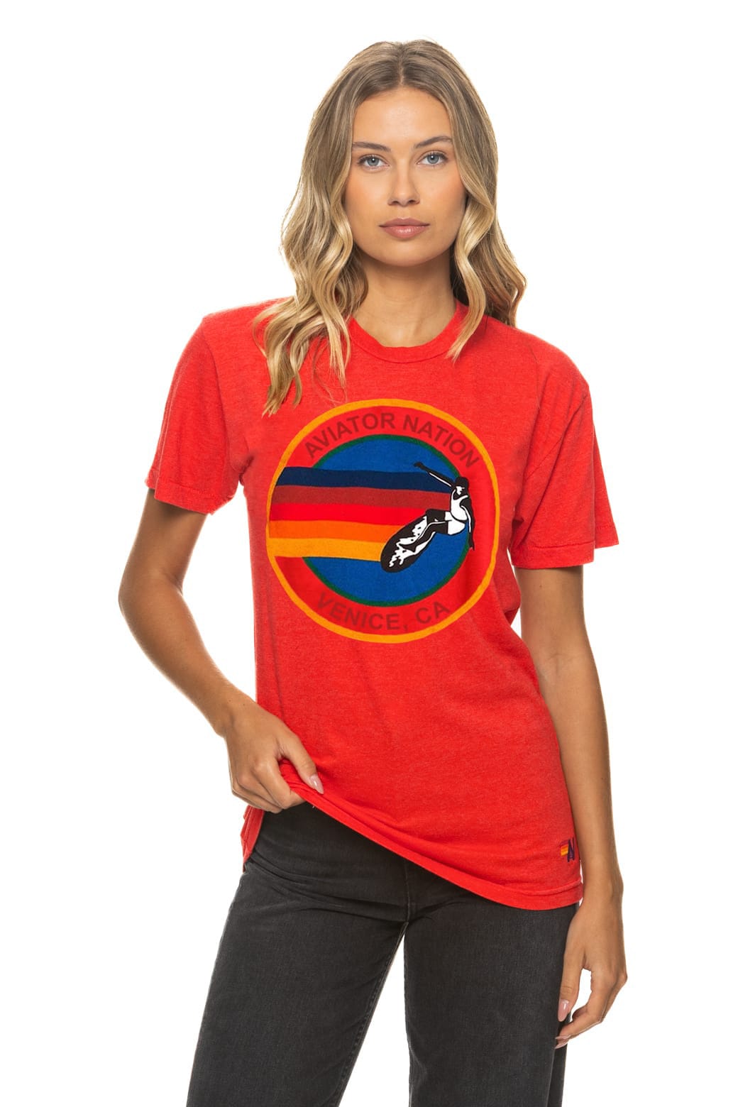 SIGNATURE VENICE TEE - RED