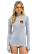 AVIATOR NATION VENICE THERMAL - HEATHER GREY