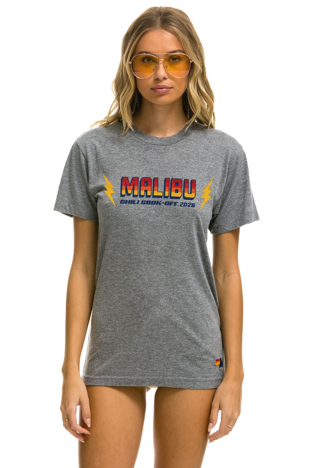 MALIBU CHILI COOK-OFF 2026 CREW TEE - HEATHER