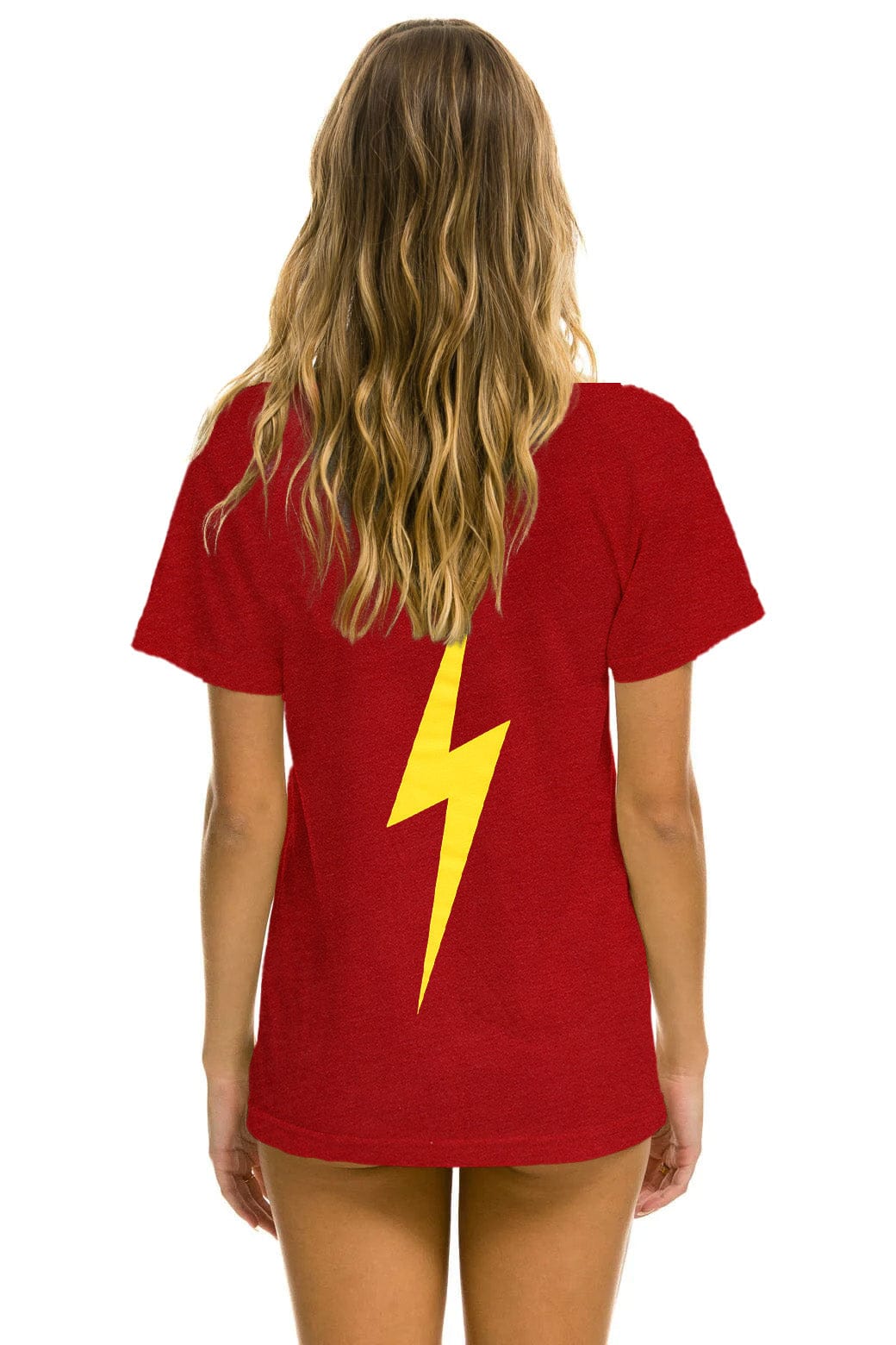 UNIVERSITY OF SOUTHERN CALIFORNIA BOLT CREW TEE SHIRT - CARDINAL