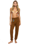 AVIATOR NATION SWEATPANTS - CINNAMON