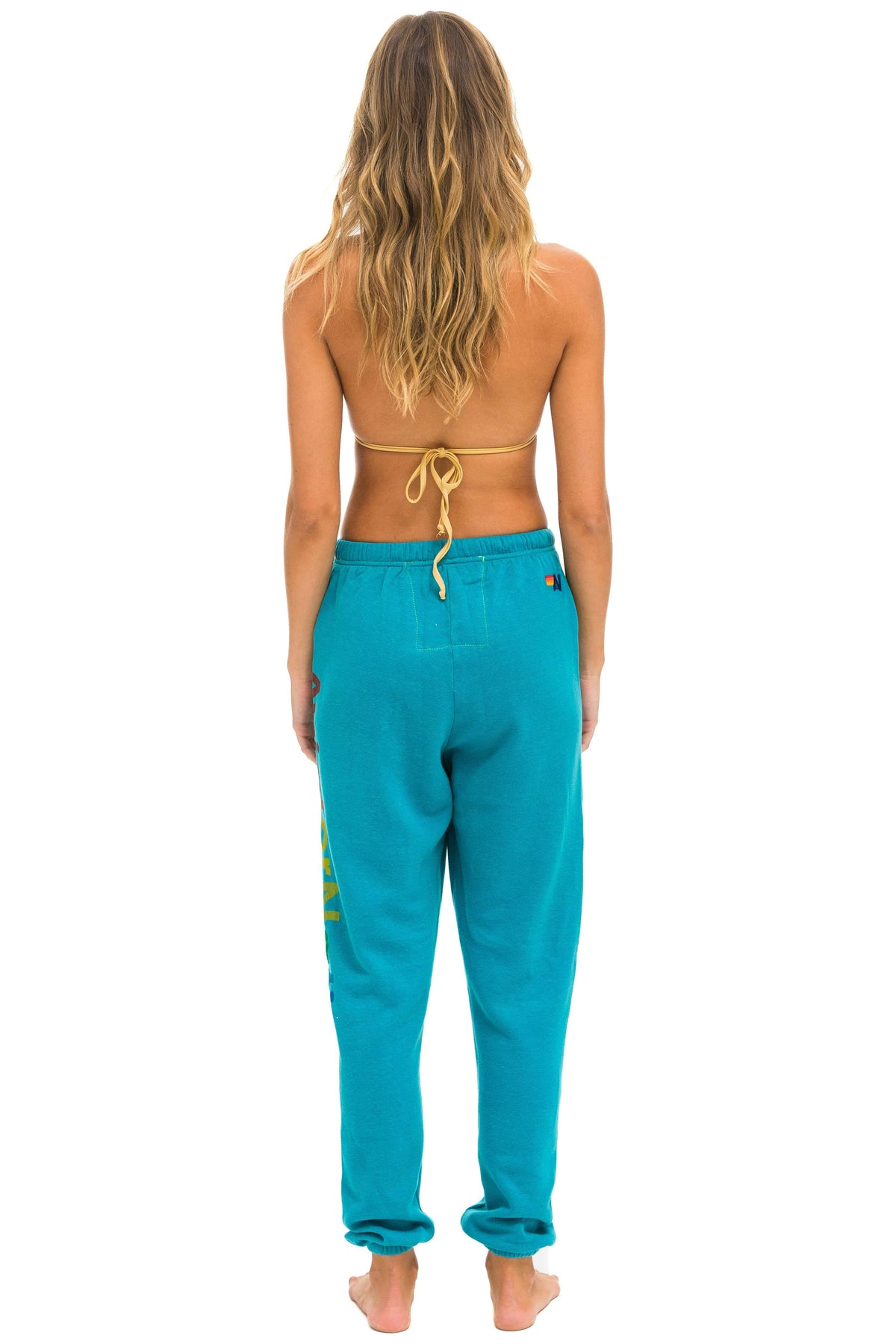 AVIATOR NATION VENICE SWEATPANTS - TEAL