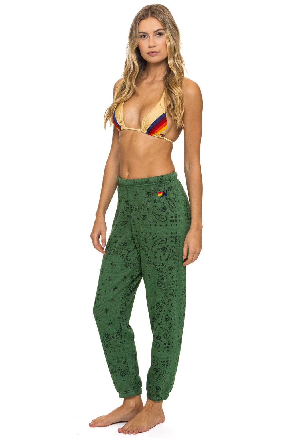 BANDANA SWEATPANTS - PALM