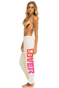 LOVER SWEATPANTS - VINTAGE WHITE