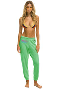 PALM TREE FEST WEST PALM 2026 UNISEX SWEATPANTS - NEON MINT