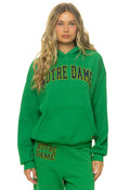 NOTRE DAME 2026 PULLOVER HOODIE RELAXED - KELLY GREEN