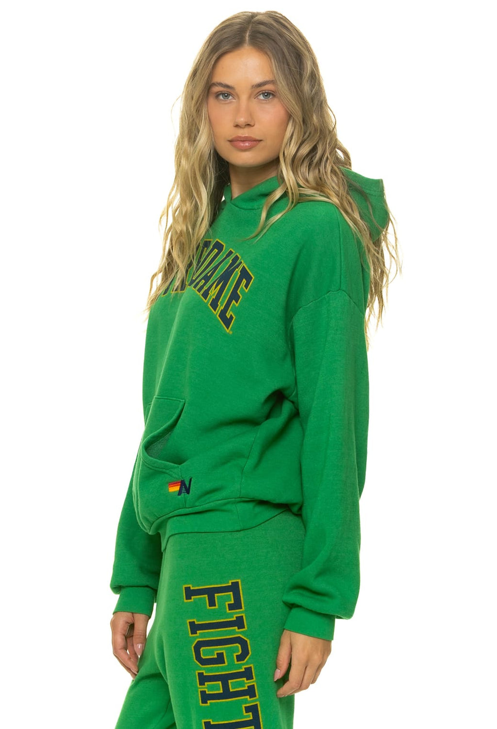 NOTRE DAME 2026 PULLOVER HOODIE RELAXED - KELLY GREEN