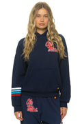 OLE MISS 2026 PULLOVER HOODIE RELAXED - NAVY
