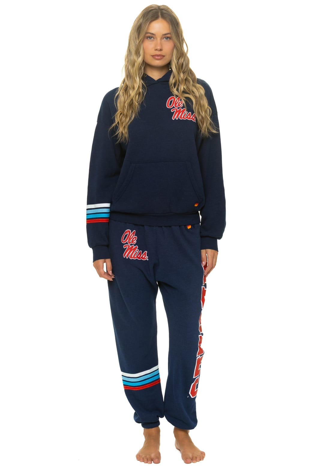 OLE MISS 2026 PULLOVER HOODIE RELAXED - NAVY