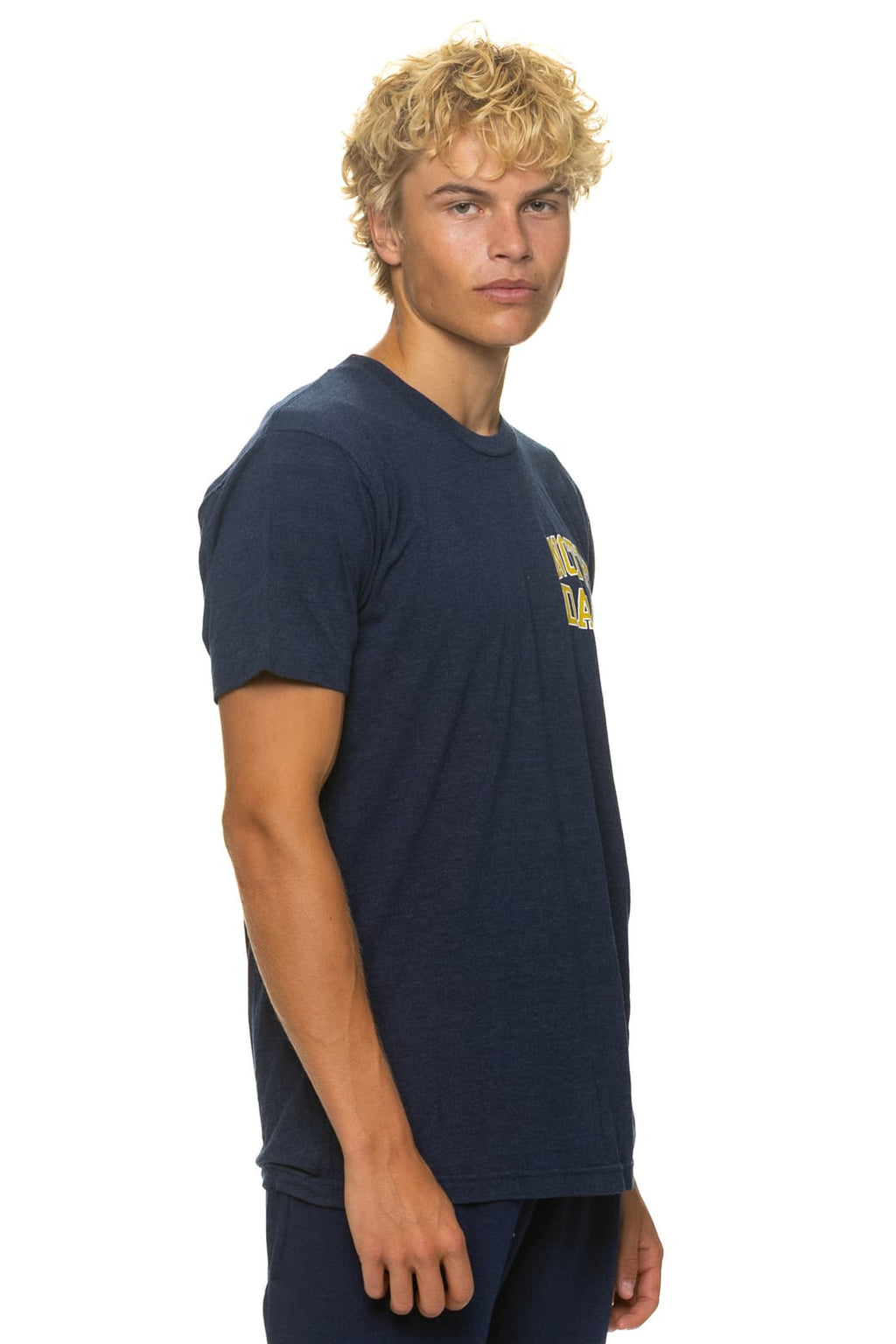 NOTRE DAME 2026 CREW TEE SHIRT - NAVY