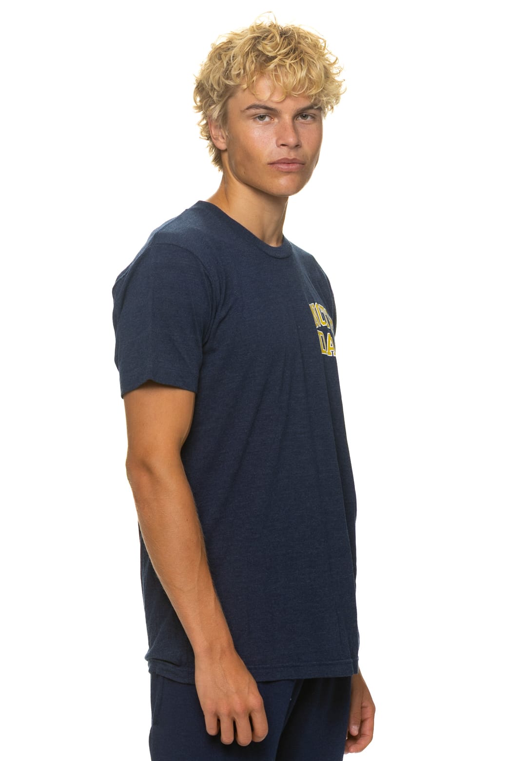 NOTRE DAME 2026 CREW TEE SHIRT - NAVY
