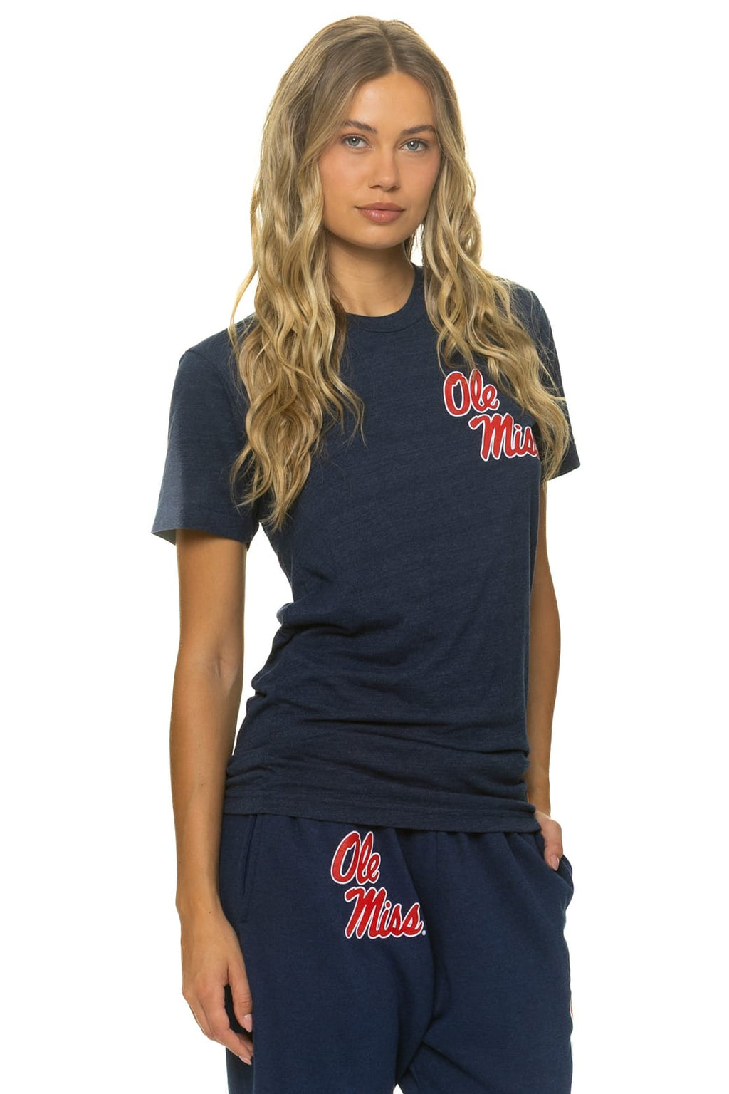 OLE MISS 2026 CREW TEE SHIRT - NAVY