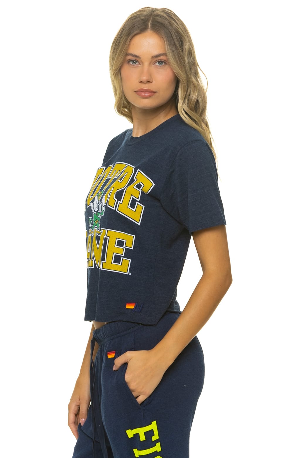 NOTRE DAME 2026 BOYFRIEND TEE - NAVY