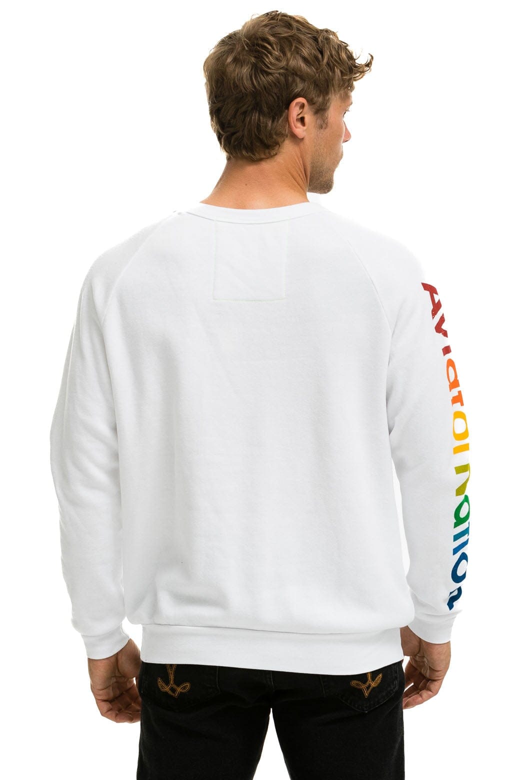 AVIATOR NATION ASPEN SWEATSHIRT - WHITE