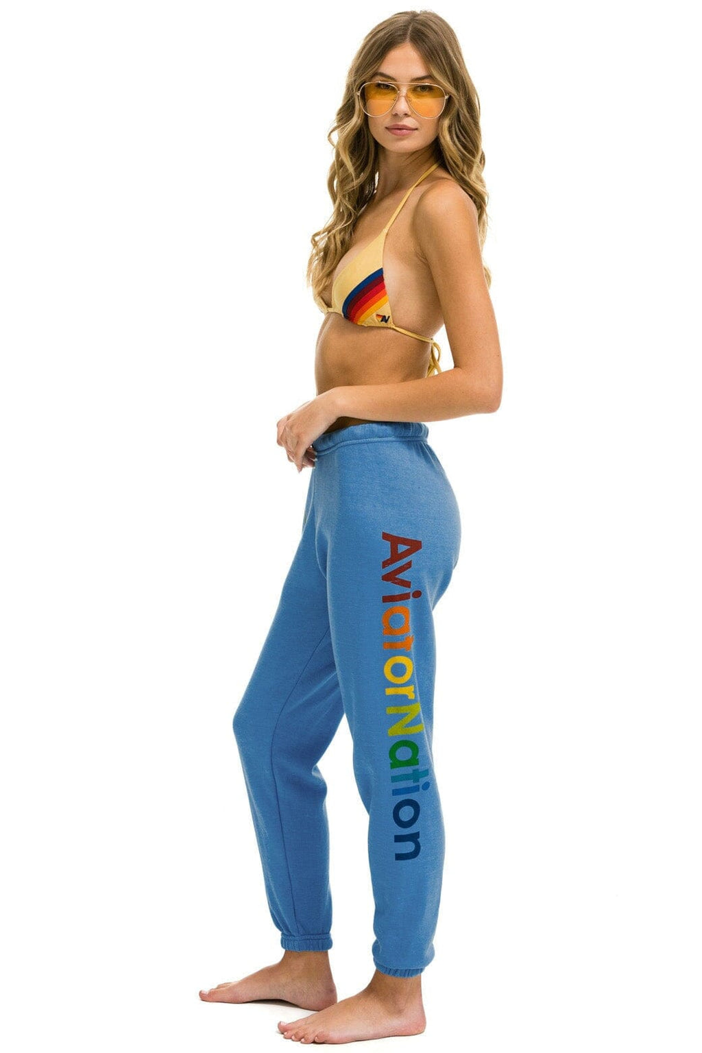 AVIATOR NATION AUSTIN SWEATPANTS - COBALT