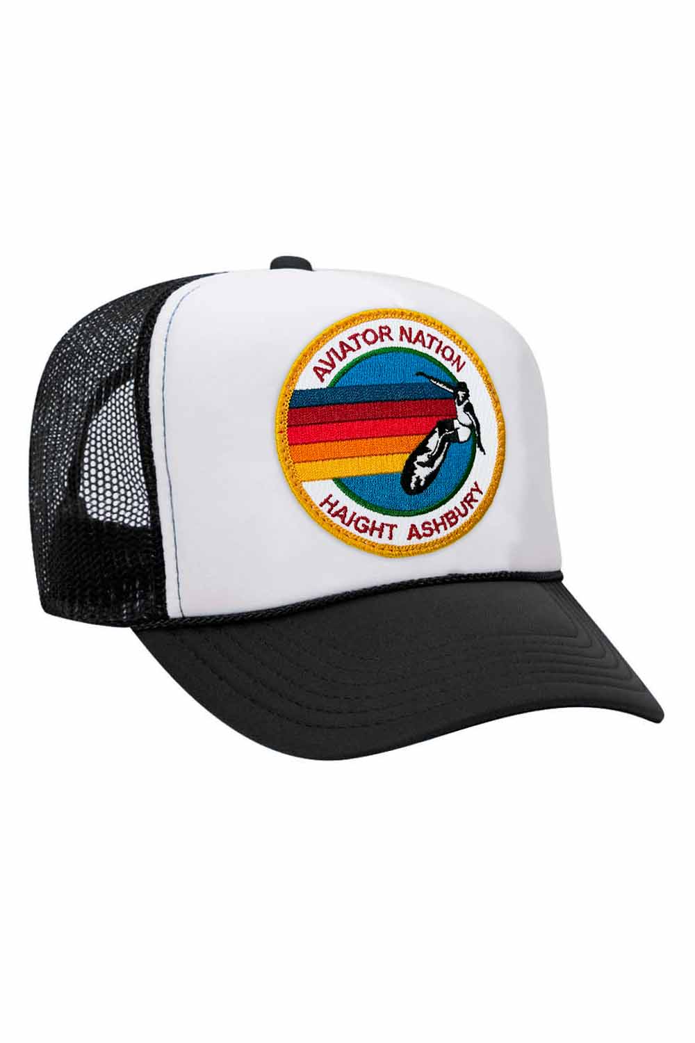 AVIATOR NATION HAIGHT ASHBURY TRUCKER HAT