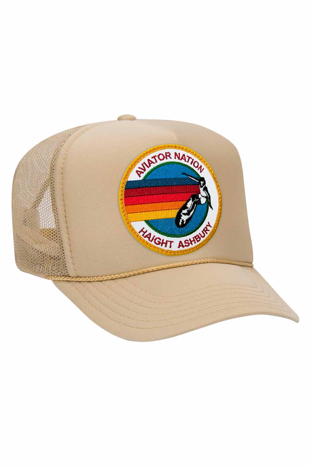 AVIATOR NATION HAIGHT ASHBURY TRUCKER HAT