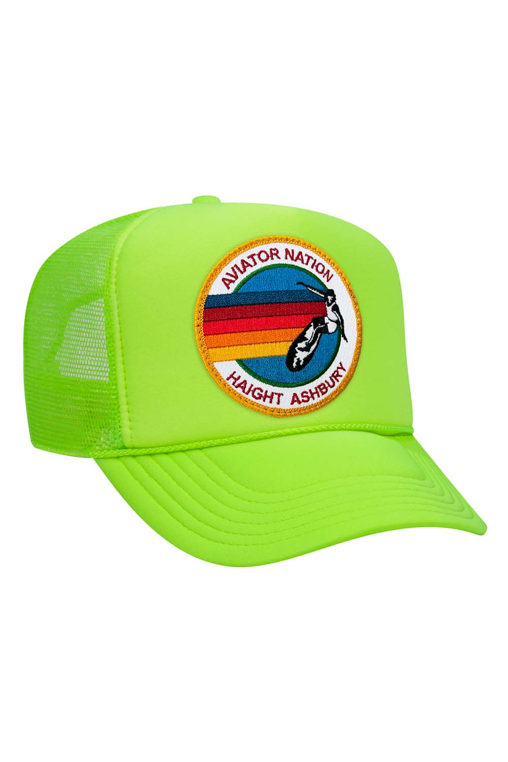 AVIATOR NATION HAIGHT ASHBURY TRUCKER HAT