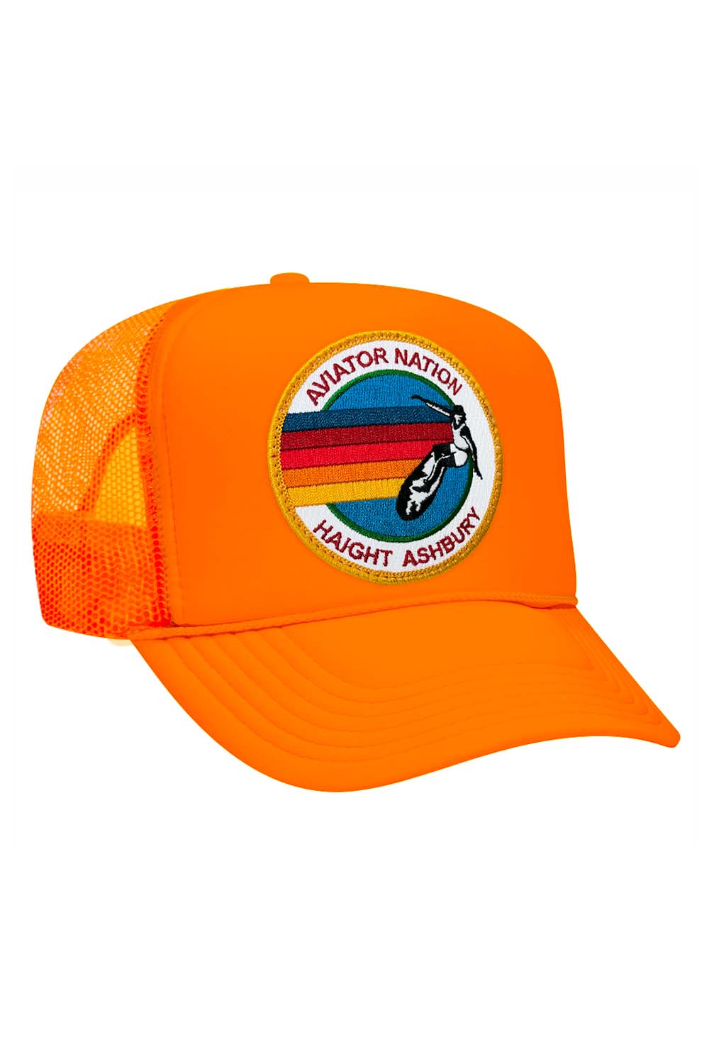 AVIATOR NATION HAIGHT ASHBURY TRUCKER HAT