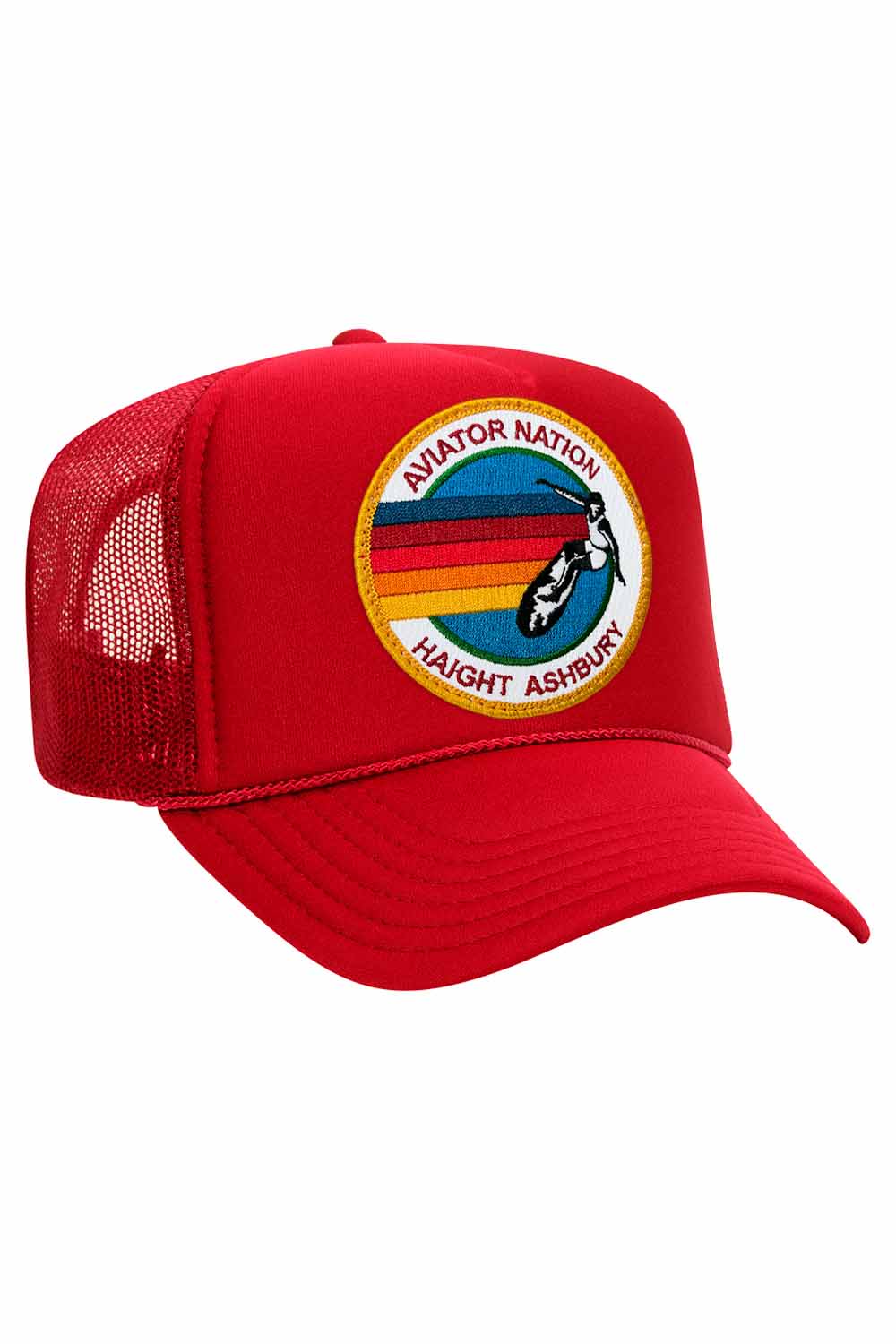 AVIATOR NATION HAIGHT ASHBURY TRUCKER HAT