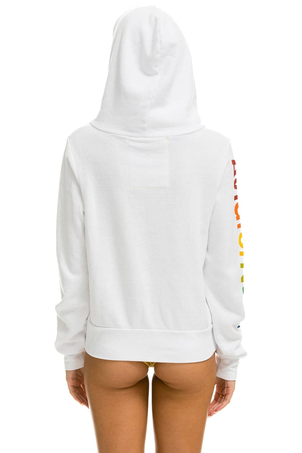 AVIATOR NATION HAMPTONS HOODIE - WHITE