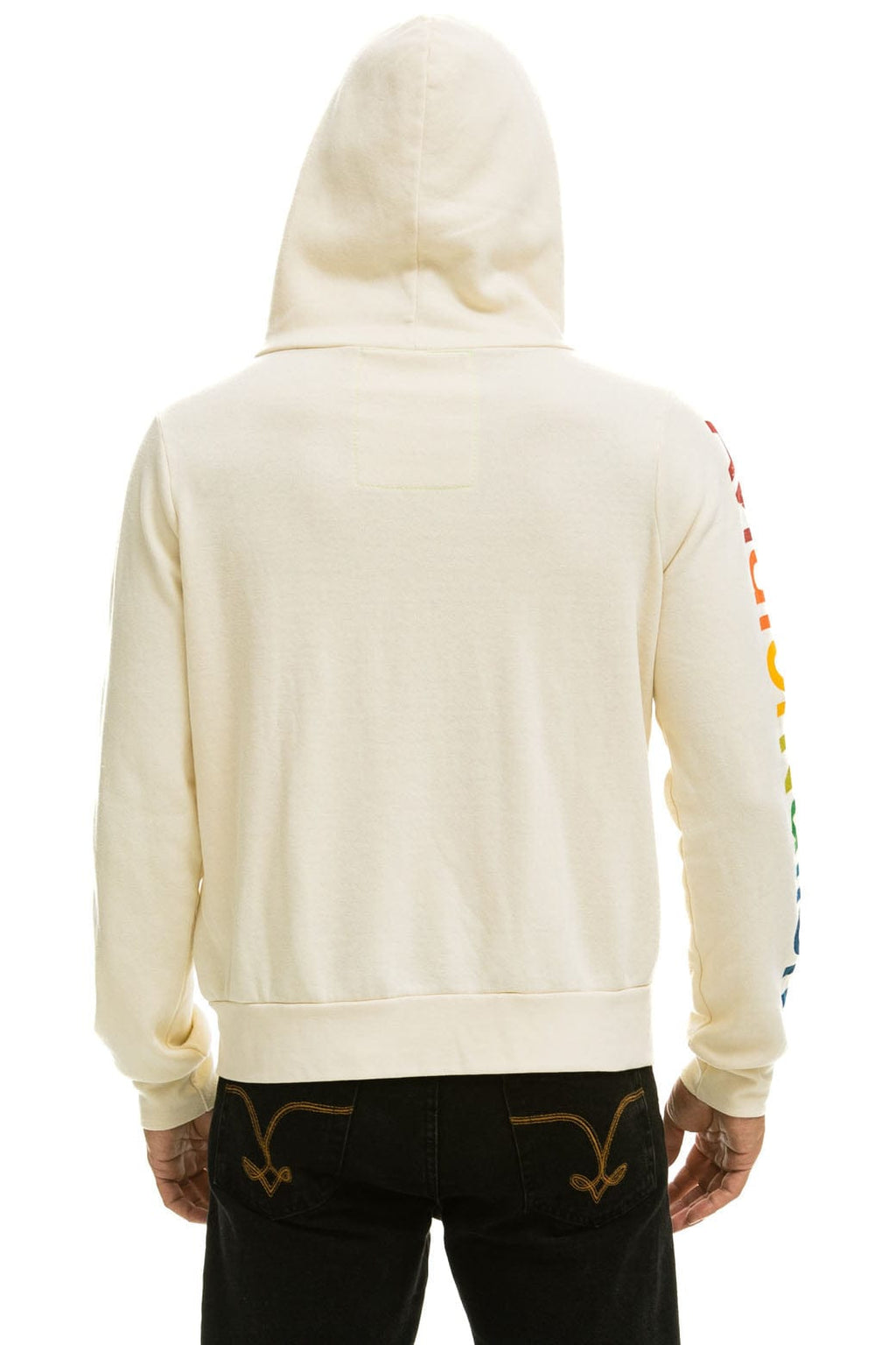 AVIATOR NATION VENICE HOODIE - VINTAGE WHITE