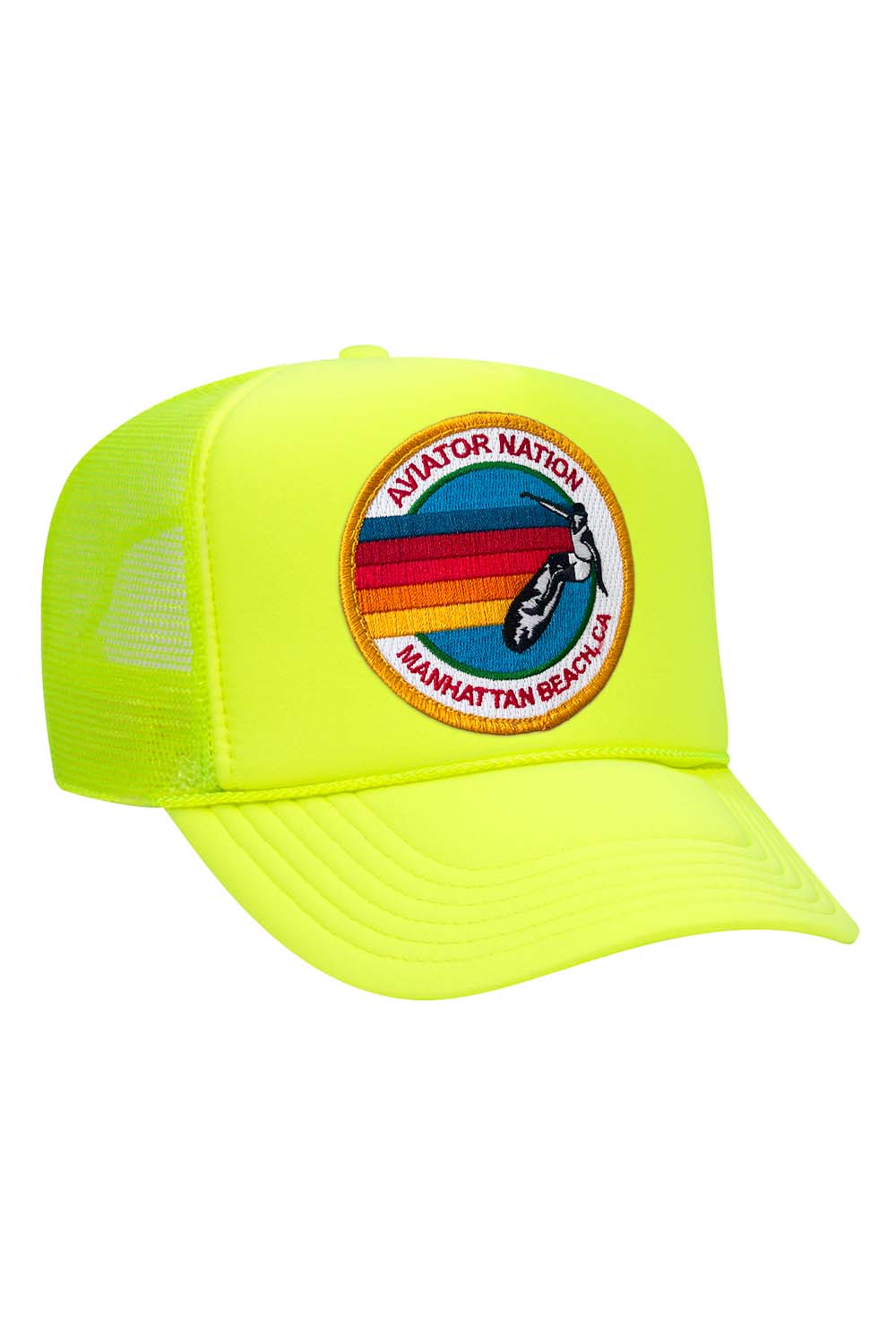 AVIATOR NATION MANHATTAN BEACH TRUCKER HAT