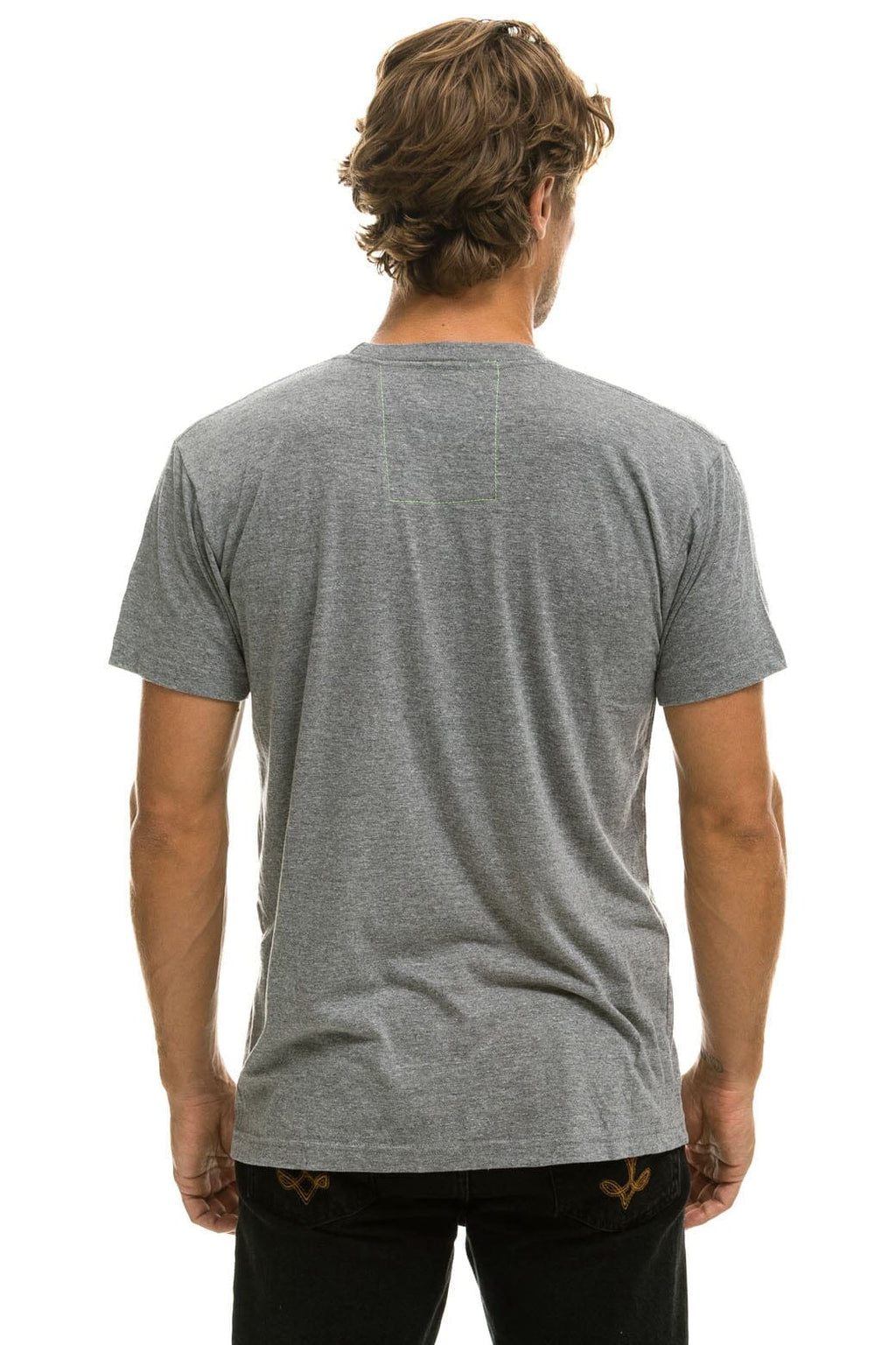 AVIATOR NATION MIAMI TEE - HEATHER GREY