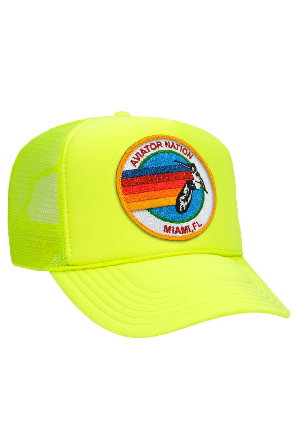 AVIATOR NATION MIAMI TRUCKER HAT