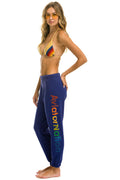 AVIATOR NATION VENICE SWEATPANTS - PURPLE