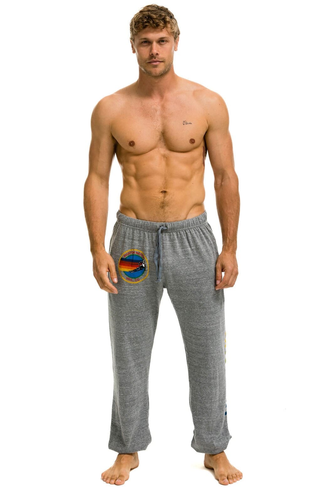 AVIATOR NATION VAIL SWEATPANTS - HEATHER