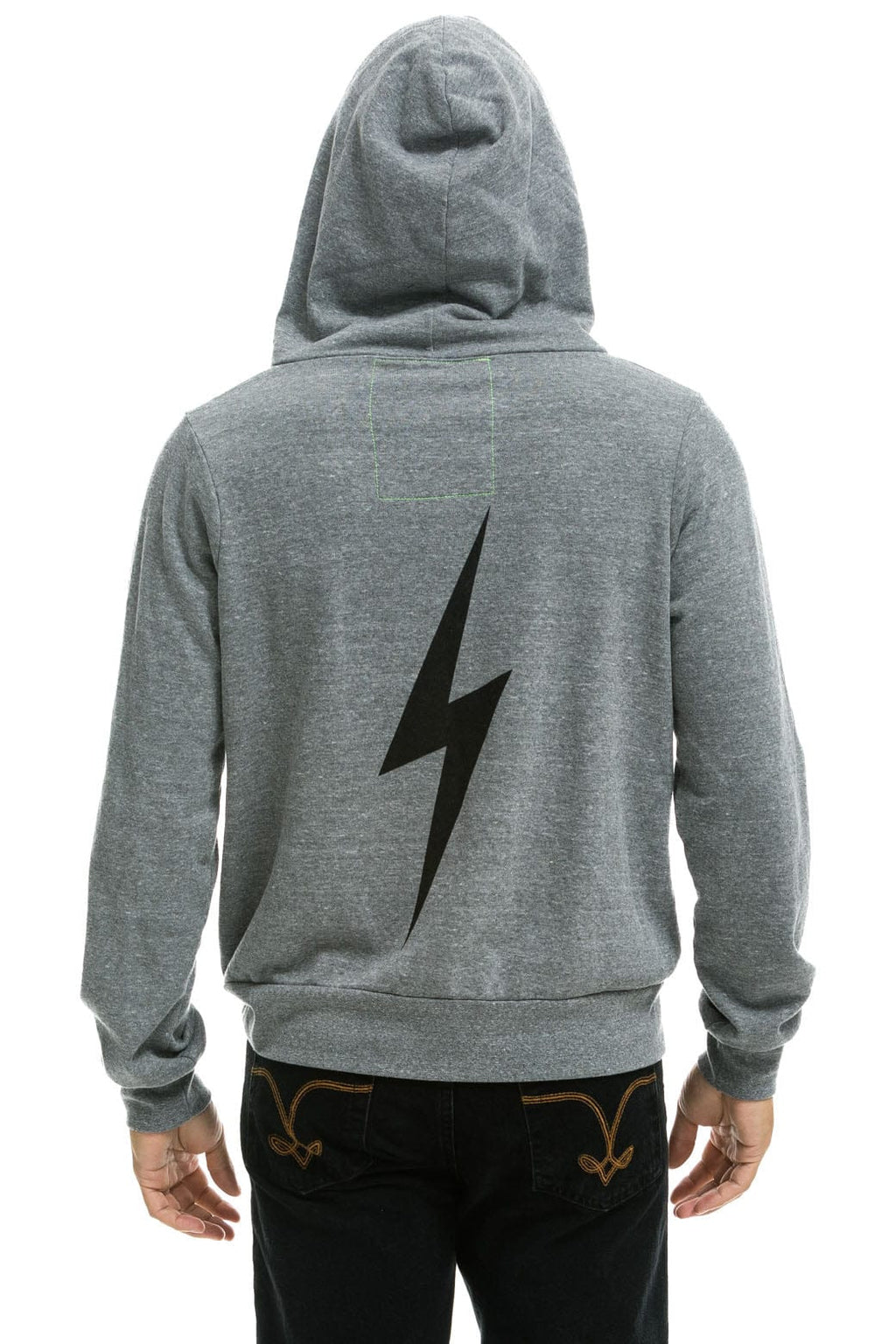 BOLT HOODIE - HEATHER GREY