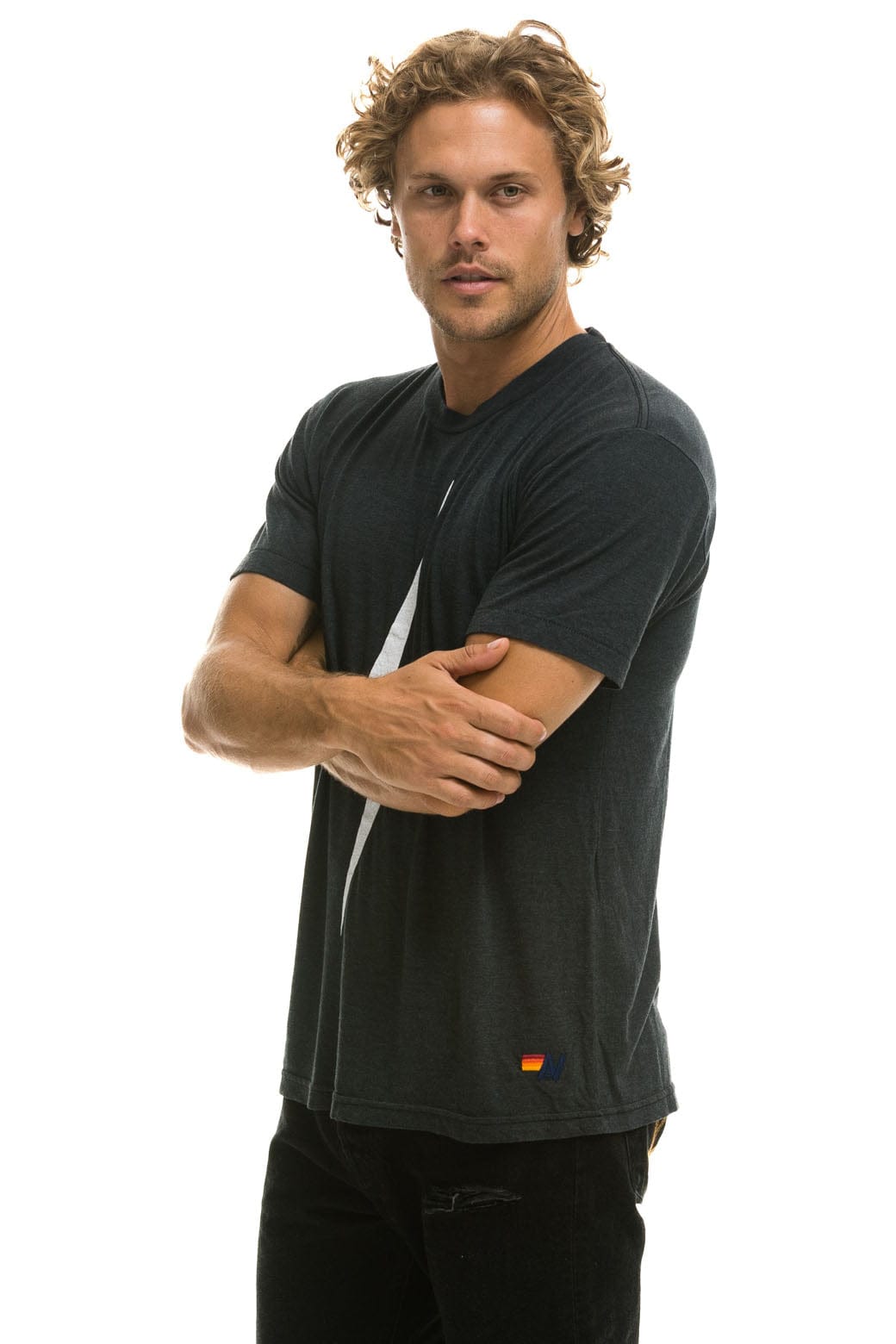 BOLT TEE - CHARCOAL