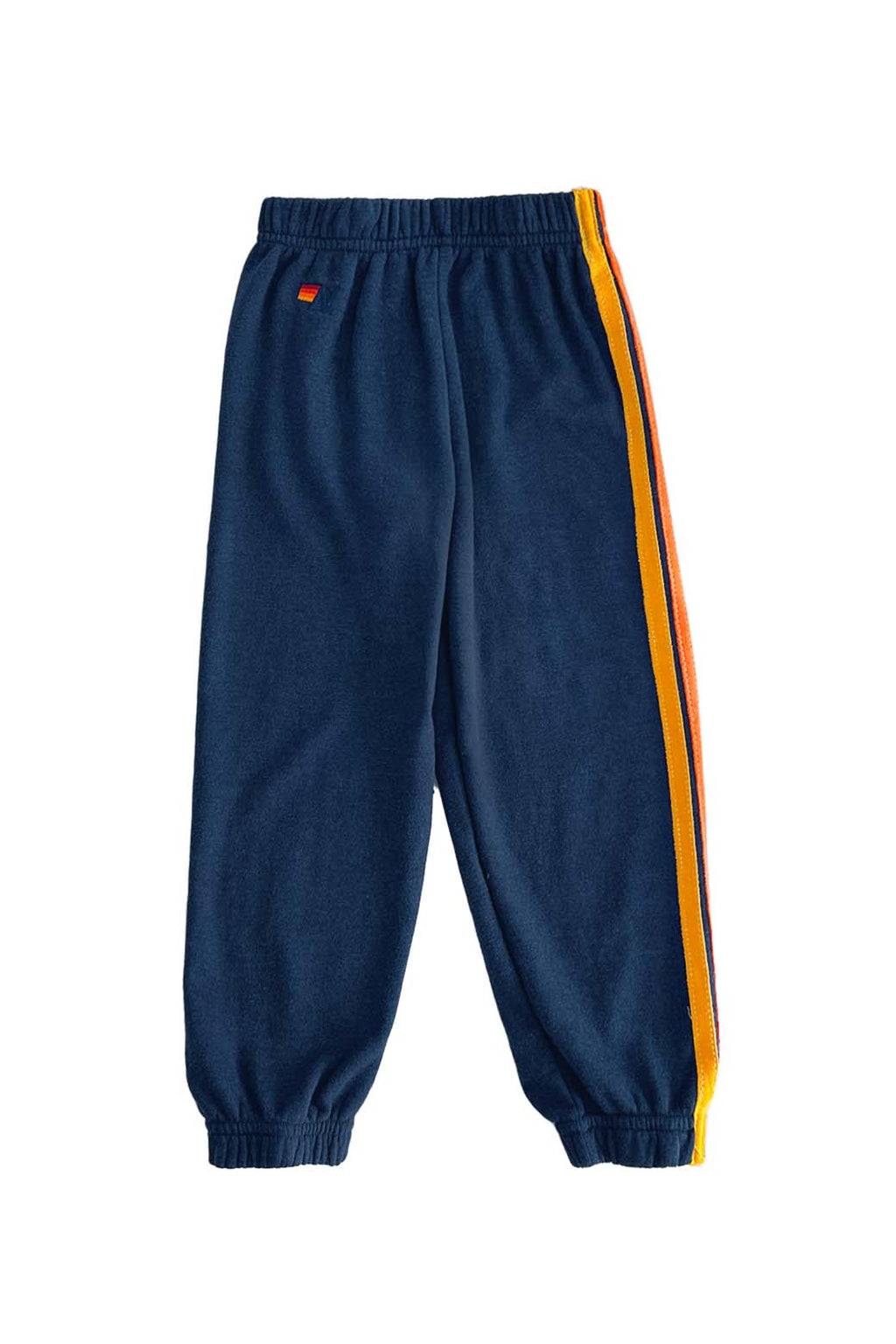 KIDS 5 STRIPE SWEATPANTS - NAVY