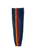 KIDS 5 STRIPE SWEATPANTS - NAVY